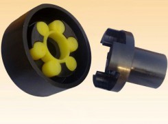 浙江MLL-I型分體式制動輪梅花形彈性聯軸器